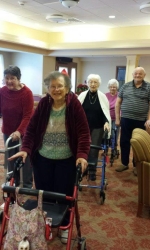 St. Francis Commons Walking Club Sets The Pace Indoors During The Winter 2 19