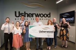 Usherwood Office Technology Sponsors 50K Hole In One Contest at the St. Luke Boyce Memorial Charity Golf Tournament on August 4th M