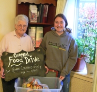 Bishops Commons Holds Canned Food Drive For Human Concerns 11 18