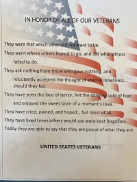 Honoring Our VeteransA 11 11 20