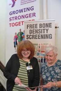 St. Luke Family of Caring Nurses and the Oswego YMCA Team Up to Offer Free Bone Density Screenings to the Public on March 20C