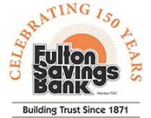 fulton savings bank logo 150 years