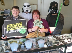 May The Fourth Be With You JP Jewelers Adds Sparkle To This Years Annual Bundle of Bucks Charity Raffle 2019
