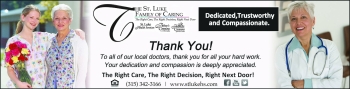 St. Luke Family of Caring Salutes Area Physicians On National Doctor's Day