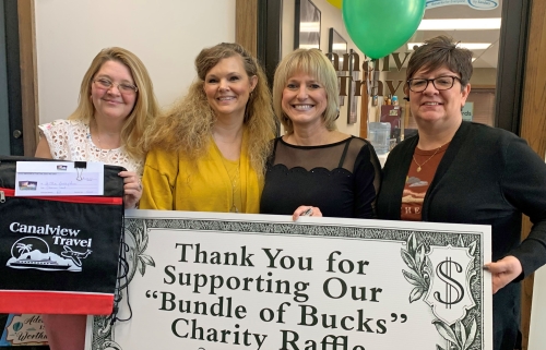 Canalview Travel in Fulton Helps “Bundle of Bucks” Charity Raffle Set ...