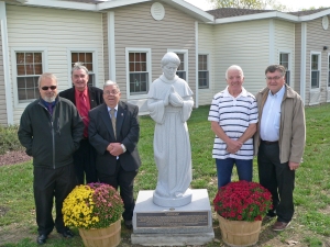 St Francis Statue Dedication Ceremony at SFC 9 29 18 Photo 2